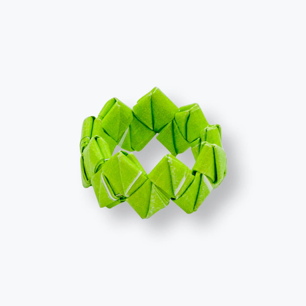 Bonbon Ring, grün-Ringe-Sabine Mehske-UpH Kunstladen