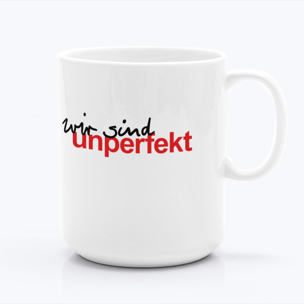 Tasse "wir sind unperfekt"- Unperfekthaus Essen Retro-Tasse-Tassen-UpH Kunstladen-UpH Kunstladen