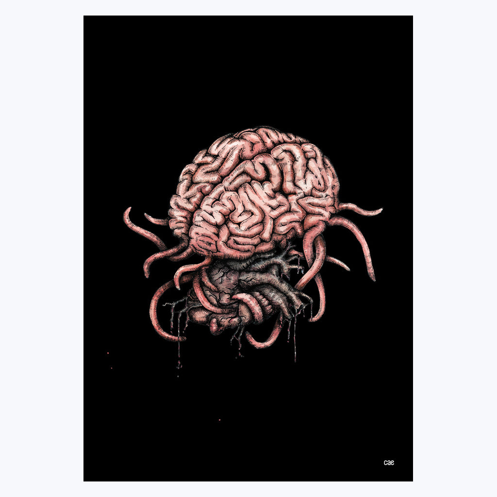 Poster „anxiety“ - Kunstdruck in Geschenkverpackung-Poster-cold aesthetics-UpH Kunstladen
