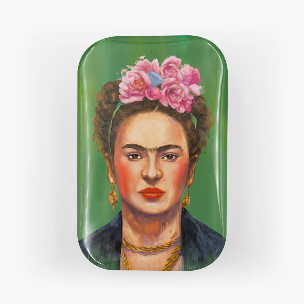 Kühlschrankmagnet "Mexikanische Malerin"-Magnete-Flora-UpH Kunstladen
