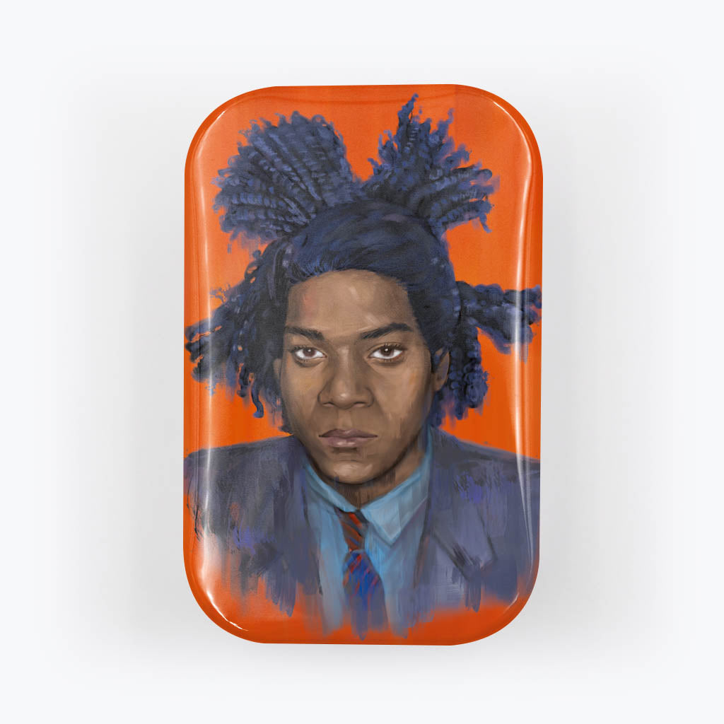 Kühlschrankmagnet "Jean Michel Basquiat"-Magnete-Flora-UpH Kunstladen