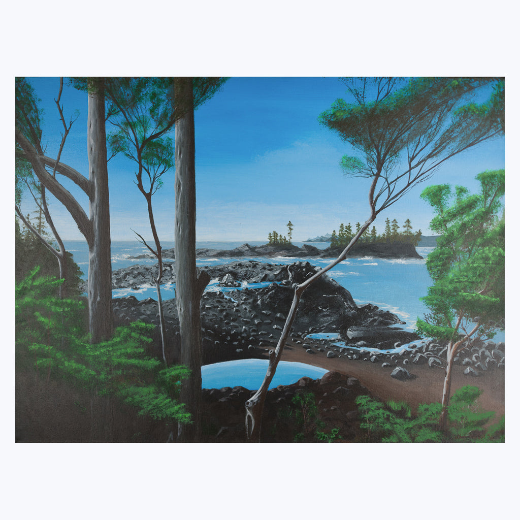 Bild "Faszination Kanada, Nationalpark auf Vancouver Island" - Acryl auf Leinwand-Wandbilder-Lothar Ebbert-UpH Kunstladen