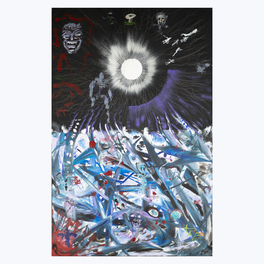 Bild "Equinox III" - Acryl auf Leinwand-Wandbilder-Thoth Nocturno-UpH Kunstladen