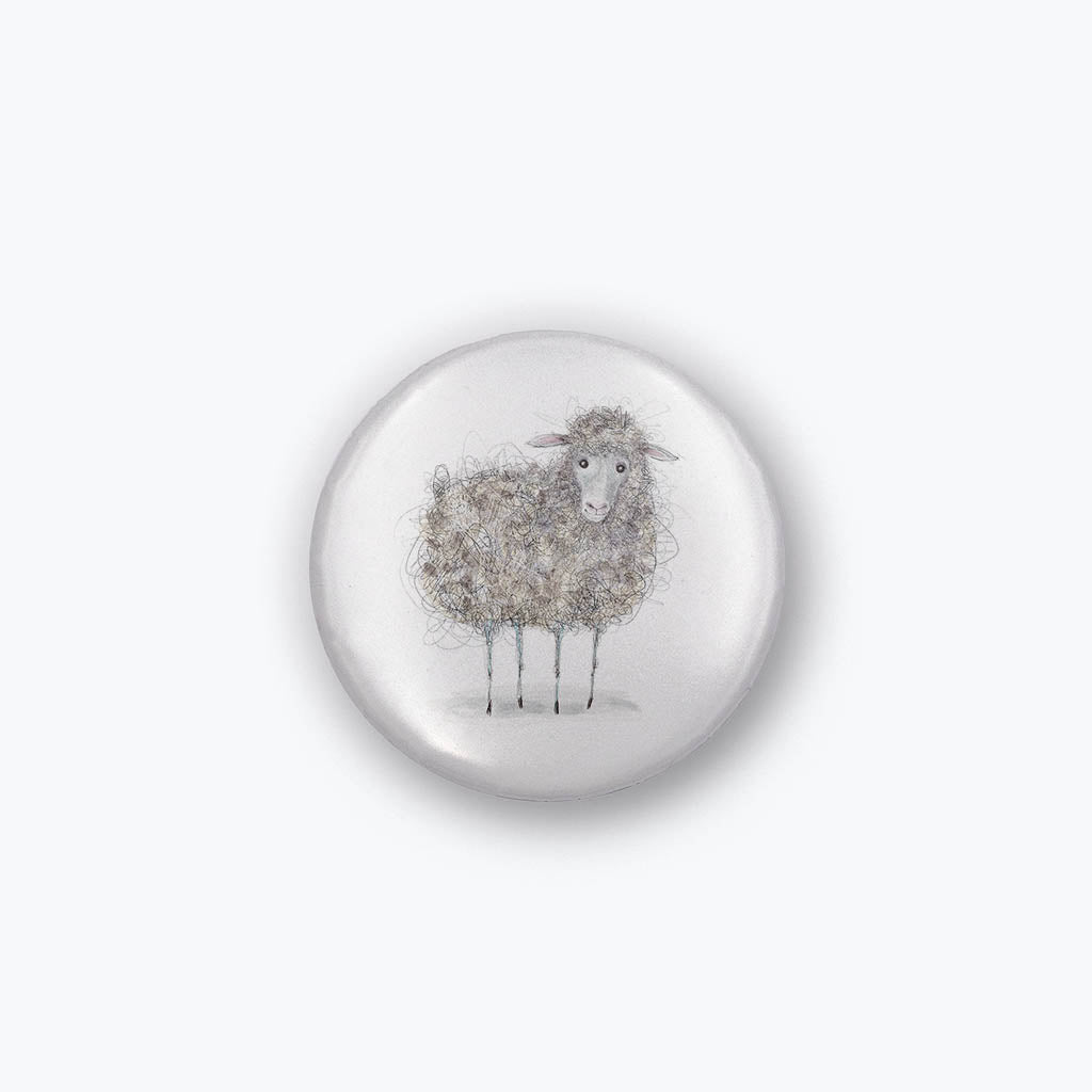 Kühlschrankmagnet "Sheep"-Magnete-Pia Grambart-UpH Kunstladen