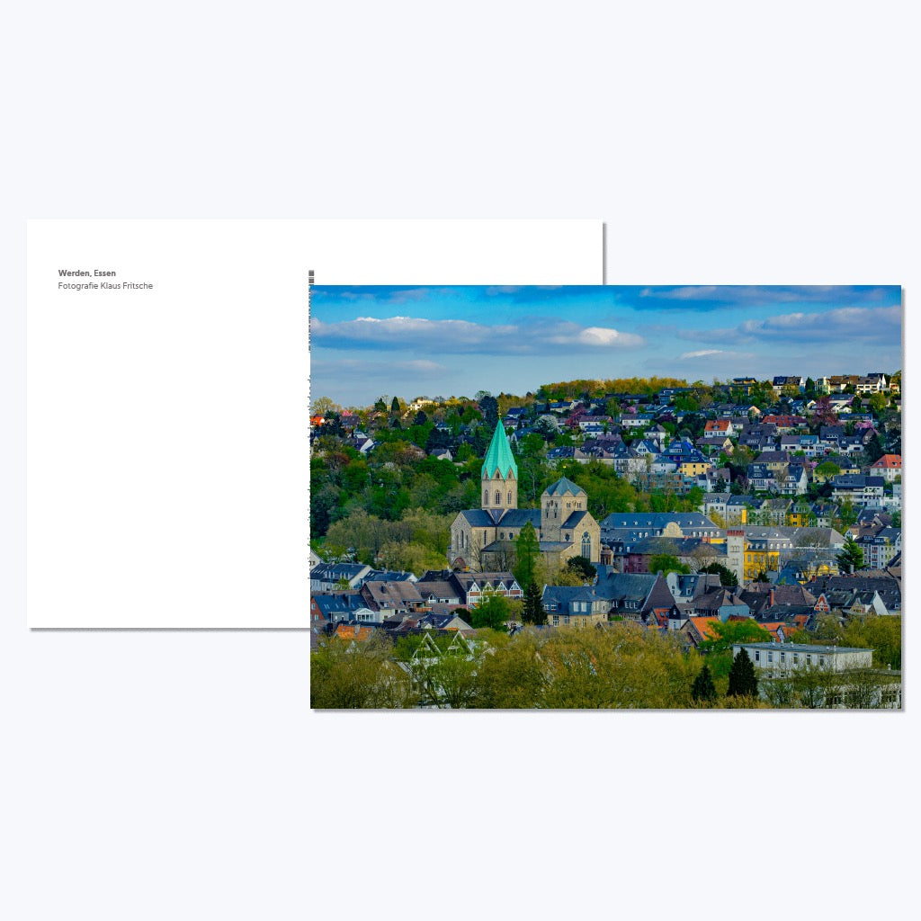 Kunstdruckkarte "Werden"-Postkarten-Klaus Fritsche-UpH Kunstladen