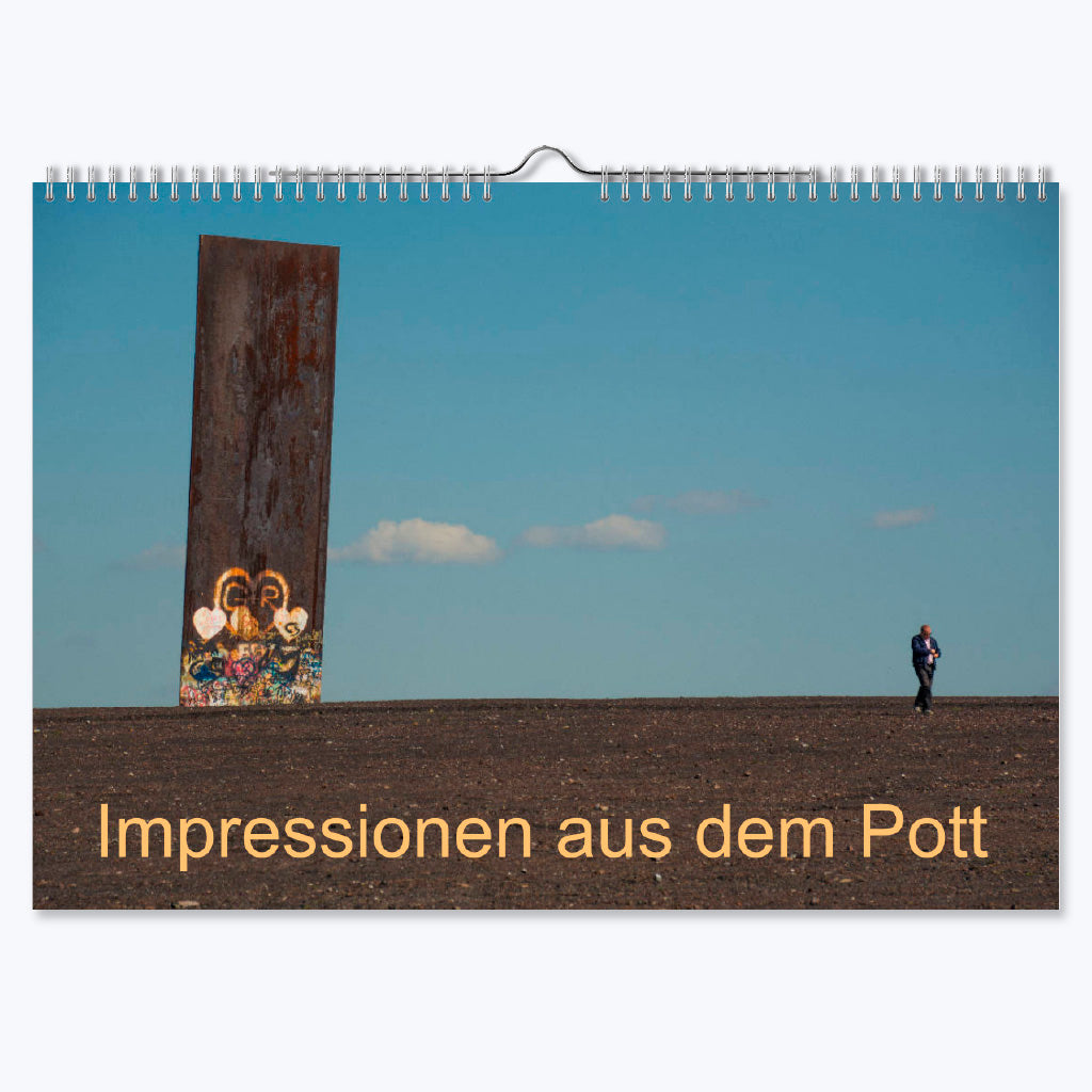 Kalender "Impressionen aus dem Pott" - Jahreskalender 2023-Kalender-Klaus Fritsche-Wandkalender DIN A3-UpH Kunstladen