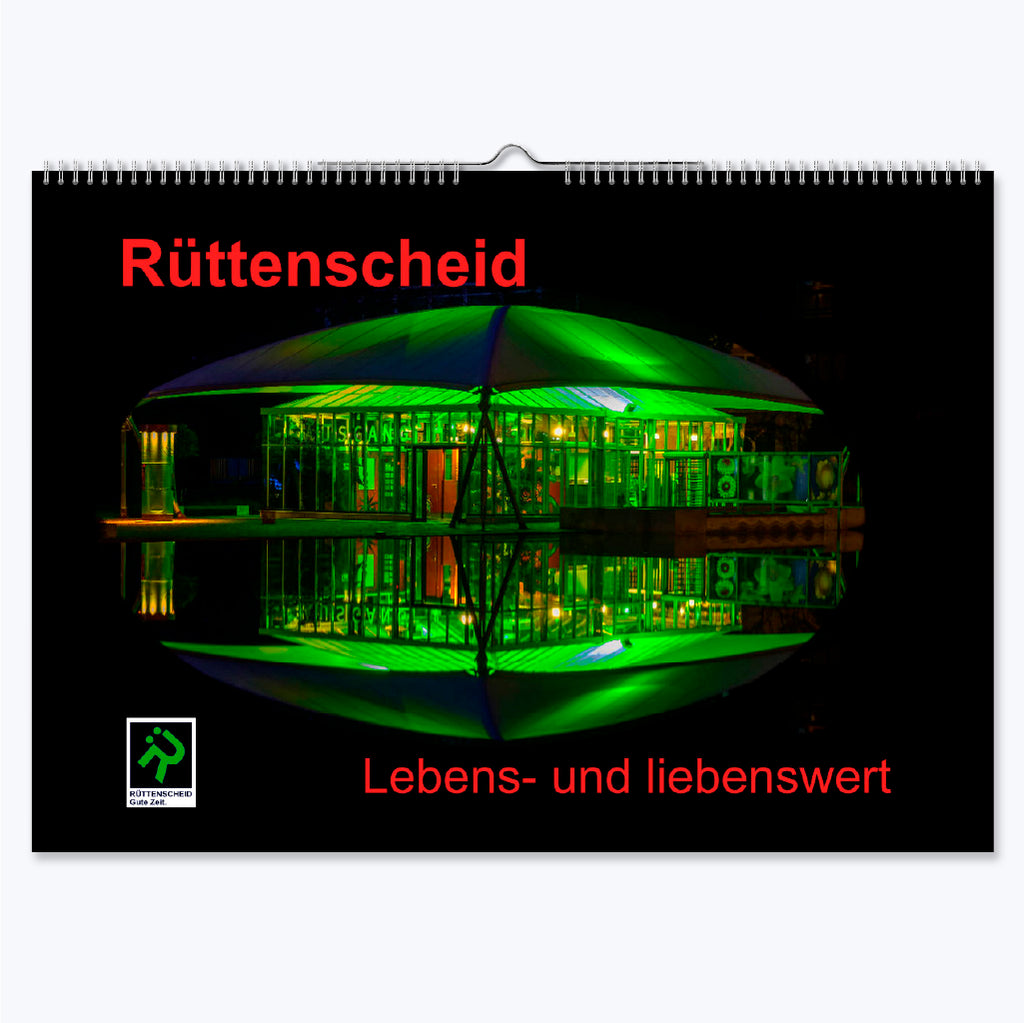 Kalender "Rüttenscheid" - Jahreskalender 2023-Kalender-Klaus Fritsche-Wandkalender DIN A2-UpH Kunstladen