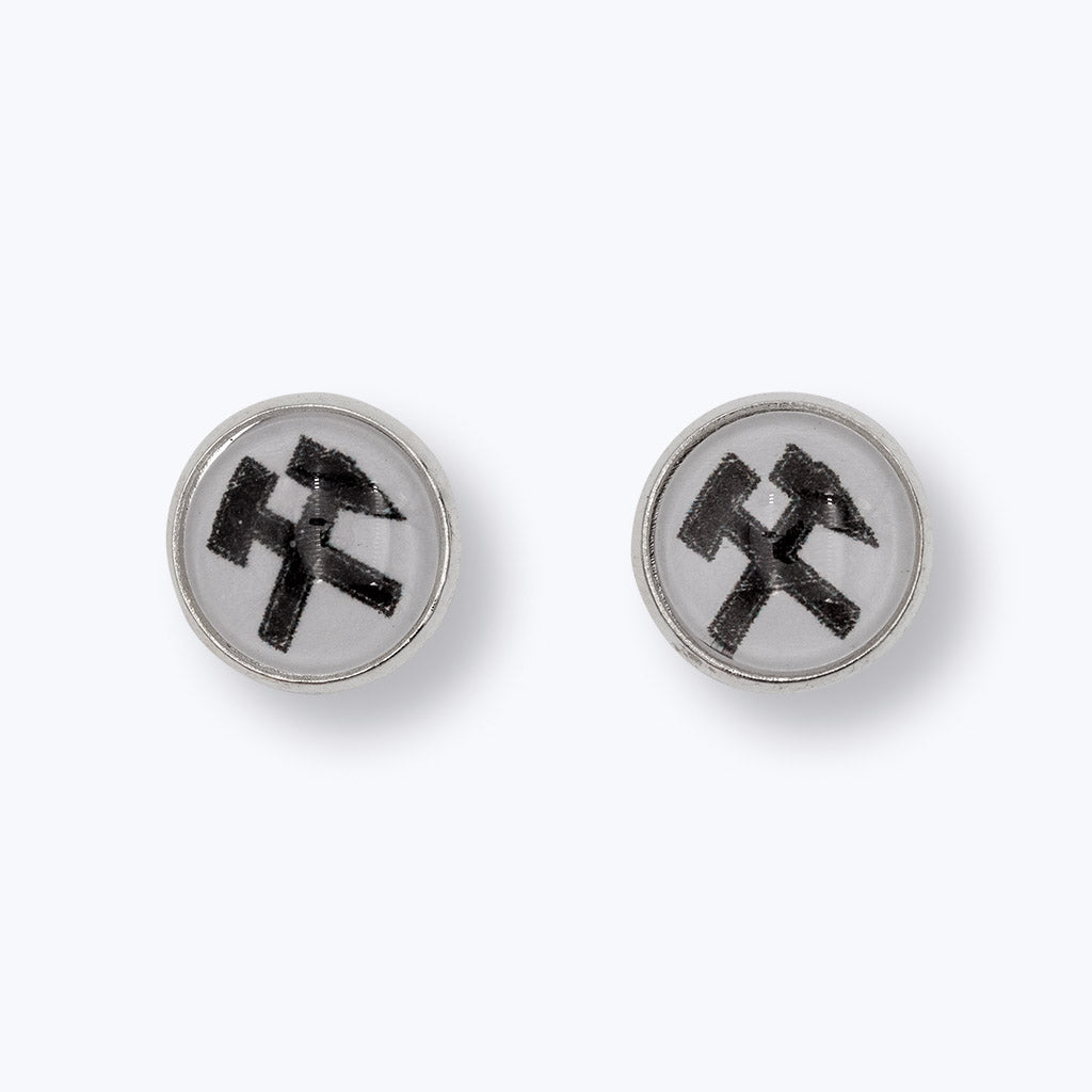 Ohrstecker Schlägel & Eisen-Schmuck-Andrea Dünkel-UpH Kunstladen