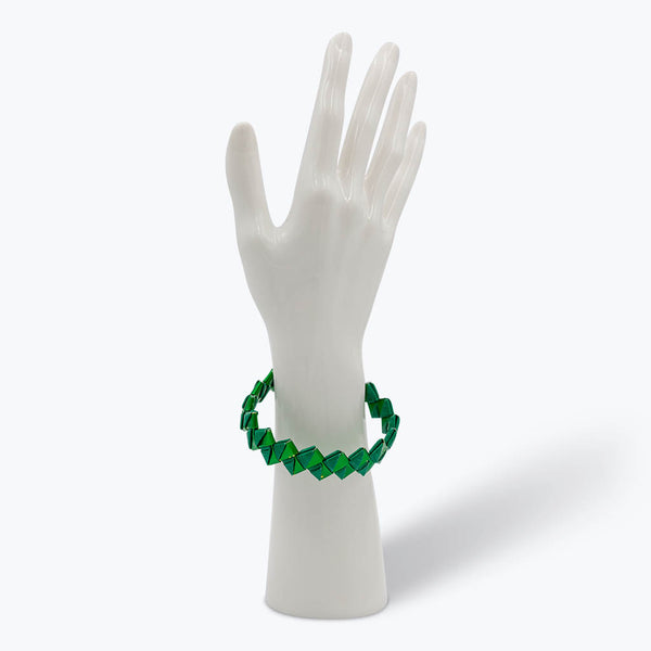Bonbon Armreif, grün-Armbänder-Sabine Mehske-UpH Kunstladen