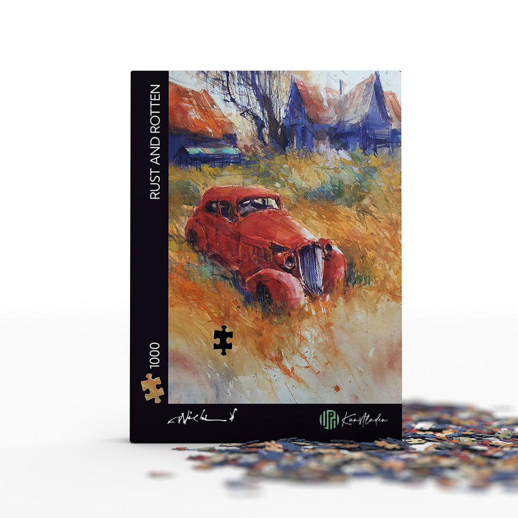 Puzzle "Rust and Rotten" von Carsten Wieland - 1000 Teile-Puzzles-Carsten Wieland-UpH Kunstladen