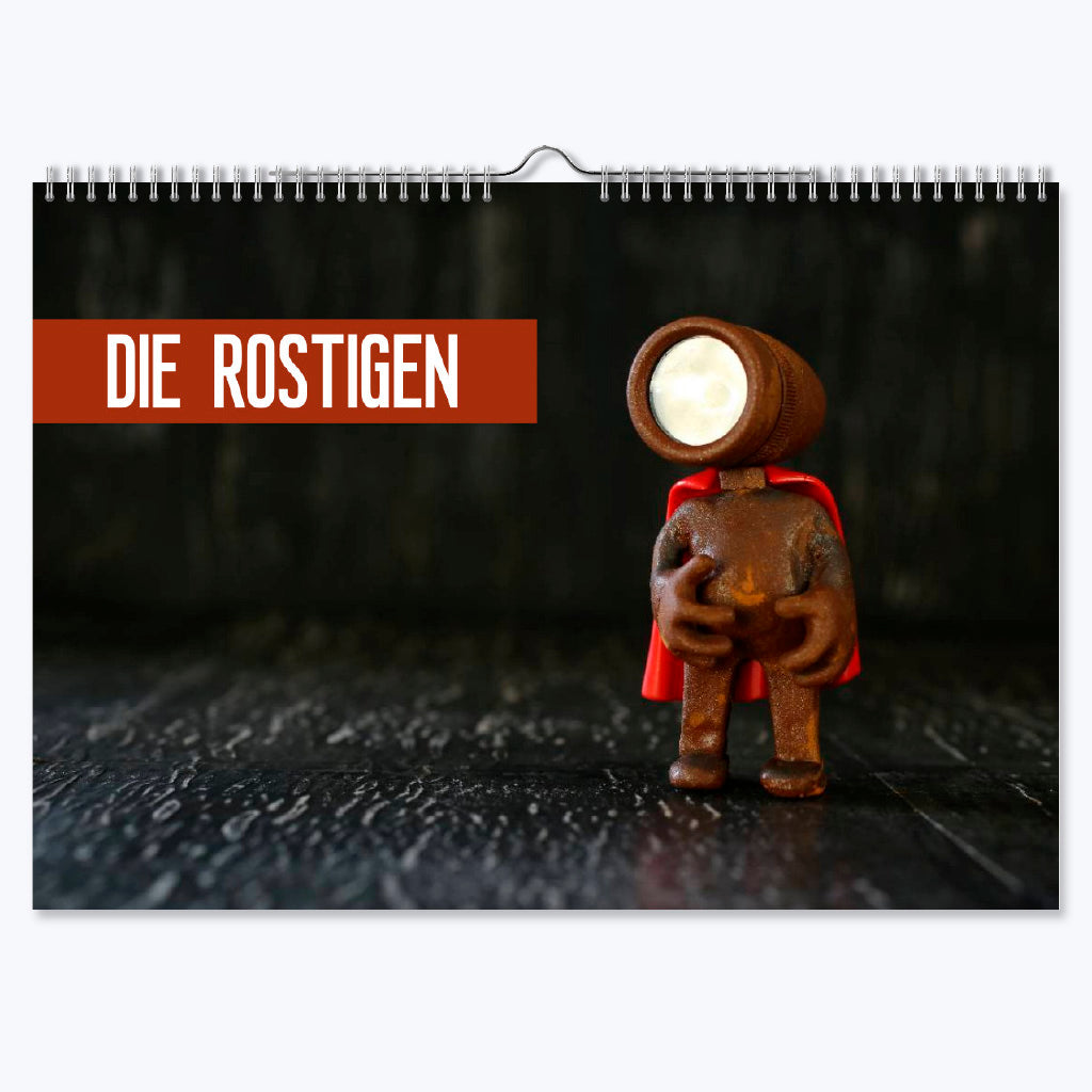Kalender "Die Rostigen" - Jahreskalender 2023-Kalender-Michaela Kanthak-Wandkalender DIN A3-UpH Kunstladen
