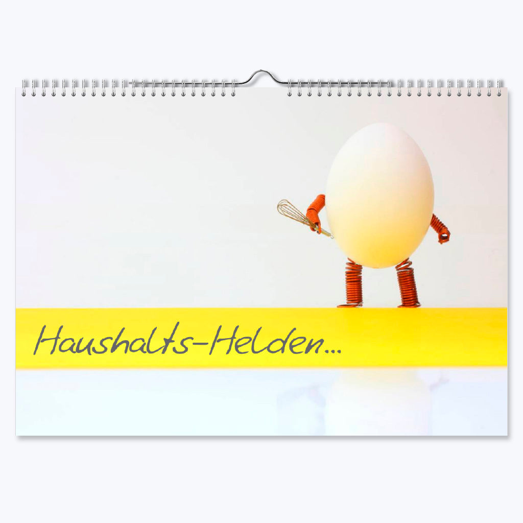 Kalender "Haushaltshelden" - Jahreskalender 2023-Kalender-Michaela Kanthak-Wandkalender DIN A3-UpH Kunstladen