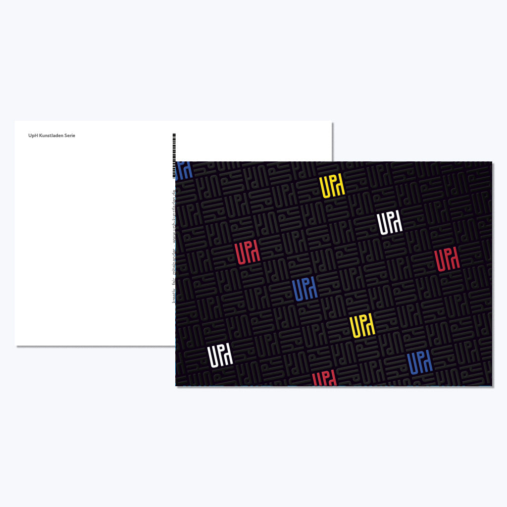 Kunstdruckkarte "UpH Signature Pattern"-Postkarten-UpH Kunstladen-UpH Kunstladen