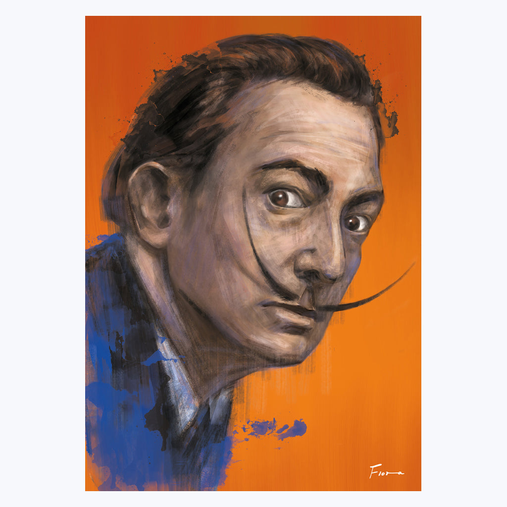 Poster „Salvador Dalí“ - Kunstdruck in Geschenkverpackung-Poster-Flora-UpH Kunstladen