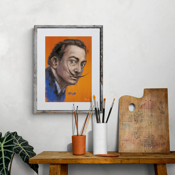 Poster „Salvador Dalí“ - Kunstdruck in Geschenkverpackung-Poster-Flora-UpH Kunstladen