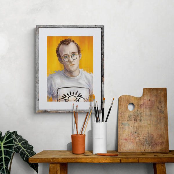 Poster „Keith Haring“ - Kunstdruck in Geschenkverpackung-Poster-Flora-UpH Kunstladen