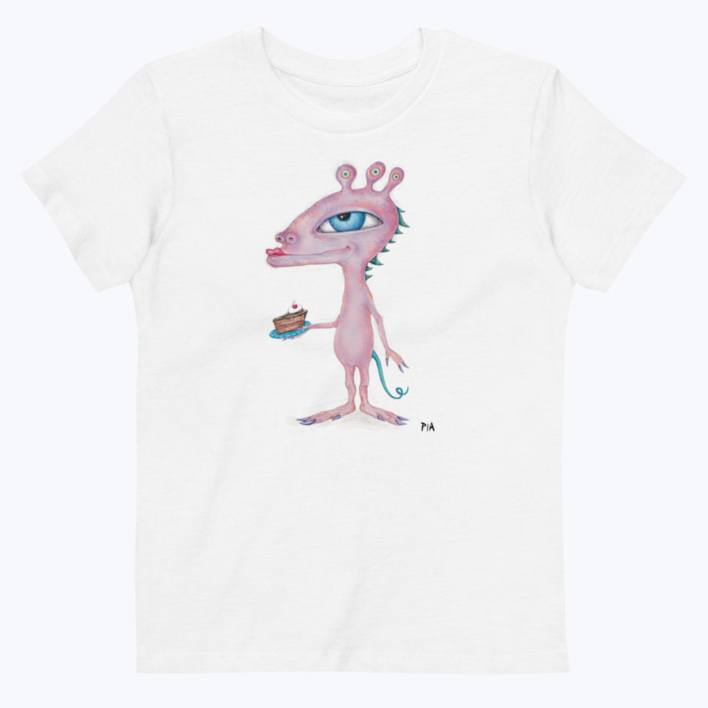 Kinder-T-Shirt "Joy" - Bio-T-Shirt mit Kunstdruck von Pia Grambart-T-Shirts-Pia Grambart-UpH Kunstladen